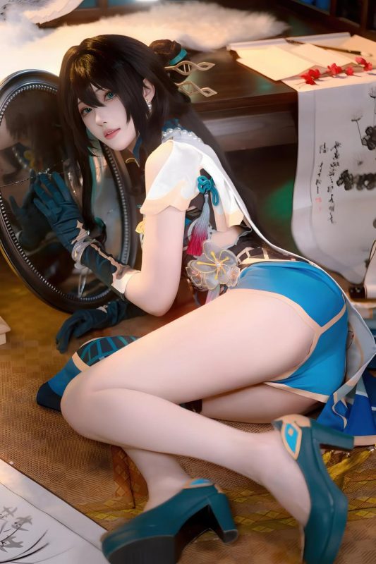 花兮_honoka No.017 – 崩坏·星穹铁道 阮·梅 [12P]-Zos次元社