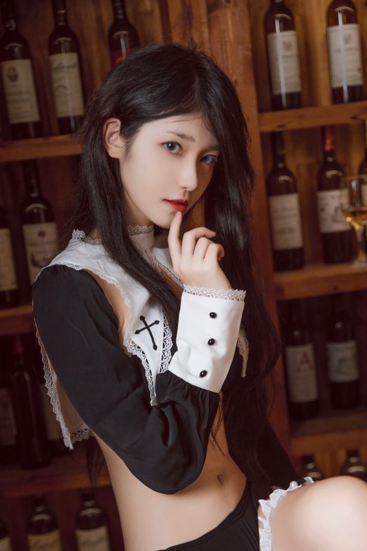 南桃Momoko No.053-黑修女 [22P]-Zos次元社