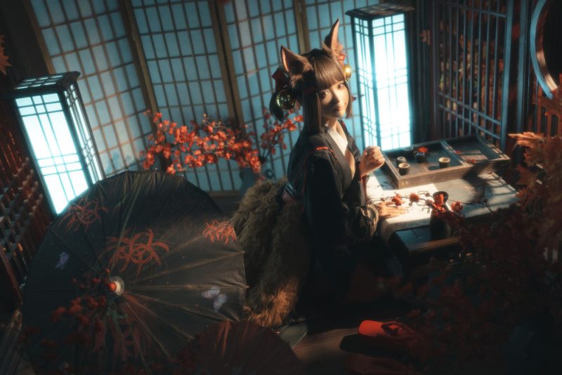 蠢沫沫（momo） No.190-小赤城 [55P]-Zos次元社