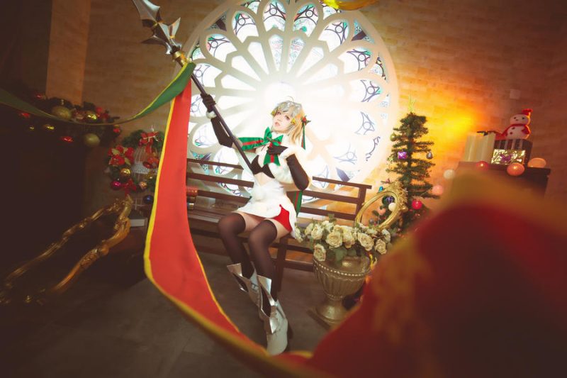 渊秧 No.009-贞德lancer [9P]-Zos次元社