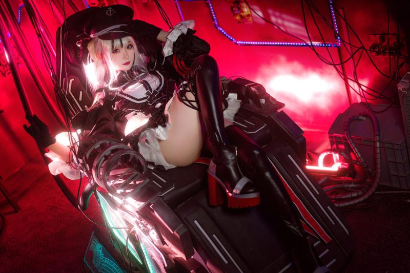 瓜希酱 No.066-碧蓝航线 碧蓝航线 易北 [25P]-Zos次元社