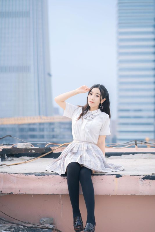 穆零Mu0 No.008-天台JK [21P]-Zos次元社