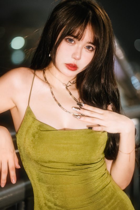 Tina很妖孽呀 No.007-绿色连衣裙 [35P]-Zos次元社