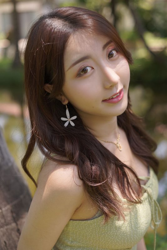 黑川 No.051-海岛之旅真爱版 – 绿色连衣裙 [17P]-Zos次元社