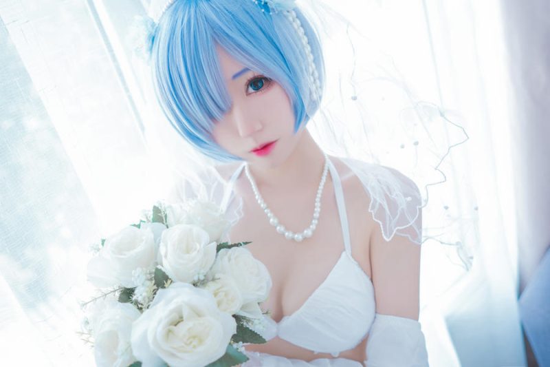 猫君君MaoJun No.024 – 雷姆 内衣花嫁 [42P]-Zos次元社