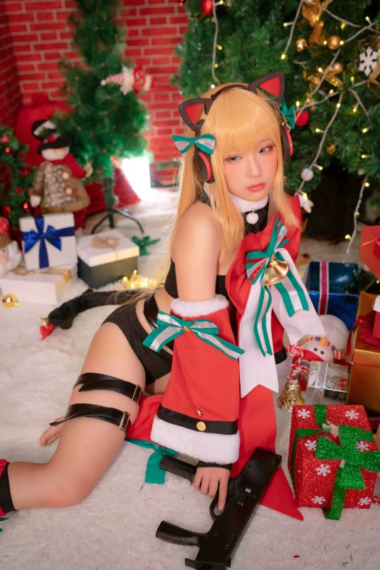 弥美Mime No.008-少女前线 TMP 圣诞节 [15P]-Zos次元社