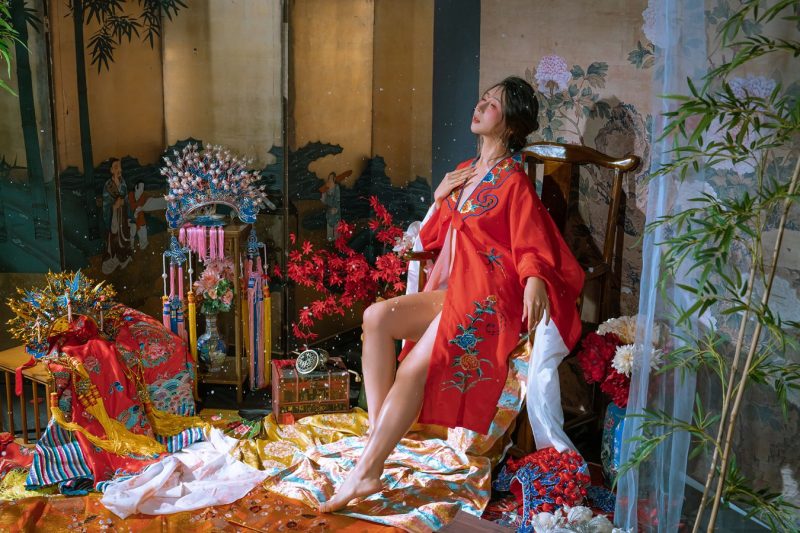 云溪溪 No.100 – 奶桃 优伶 [90P]-Zos次元社