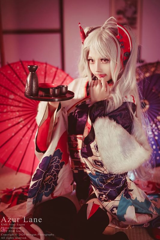 沖田凜花Rinka No.006-Azur Lane–KMS Prinz Eugen 百花繚乱 ver [12P]-Zos次元社