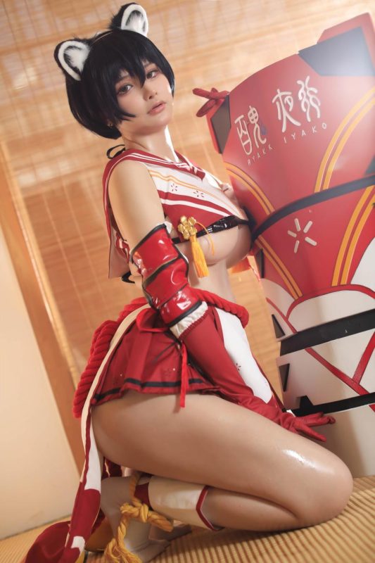 前羽 No.008 – 碧蓝档案 春日椿 [33P]-Zos次元社