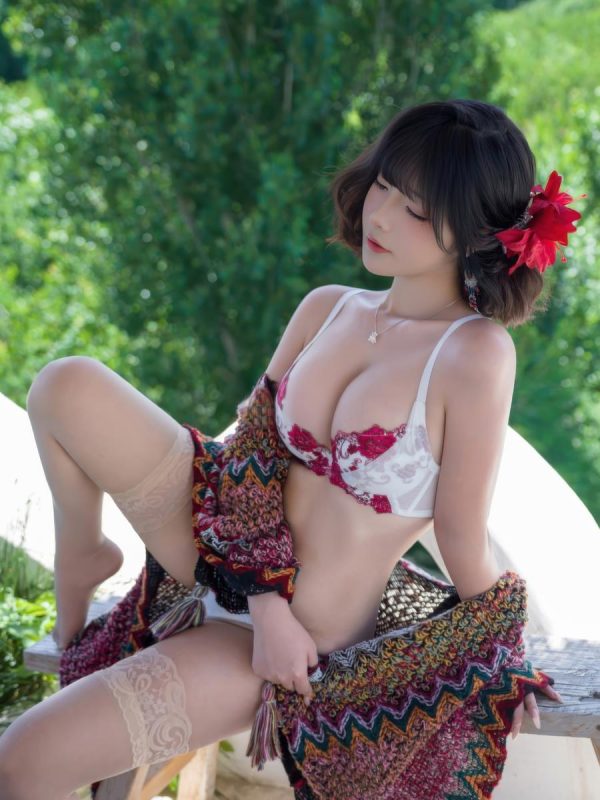 yuuhui玉汇(Kokuhui) No.136 – 花汇 [106P]-Zos次元社