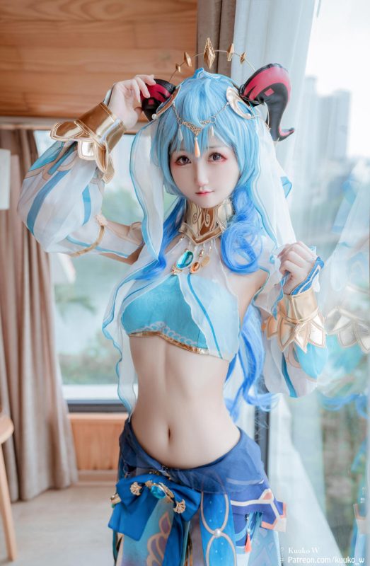 Kuuko W No.105-Ganyu Nilou [15P]-Zos次元社