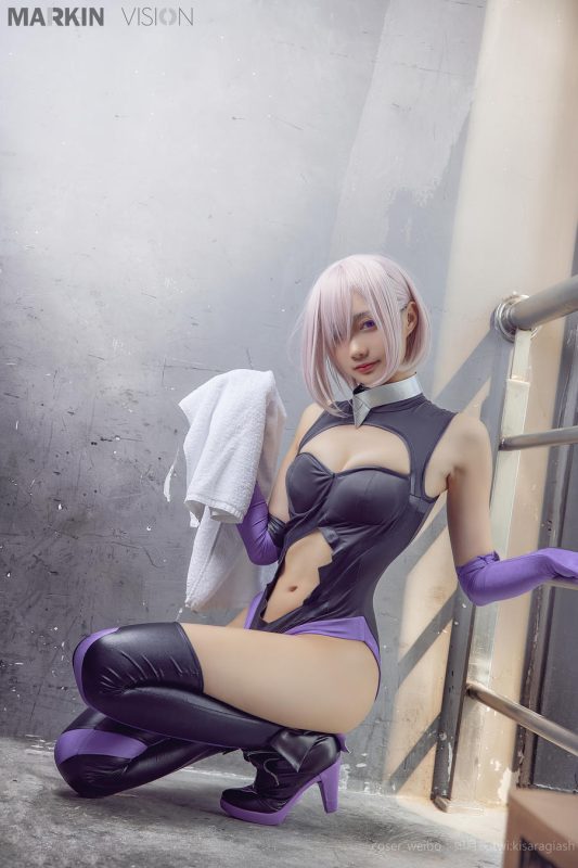 如月灰 No.015-玛修训练 [8P]-Zos次元社