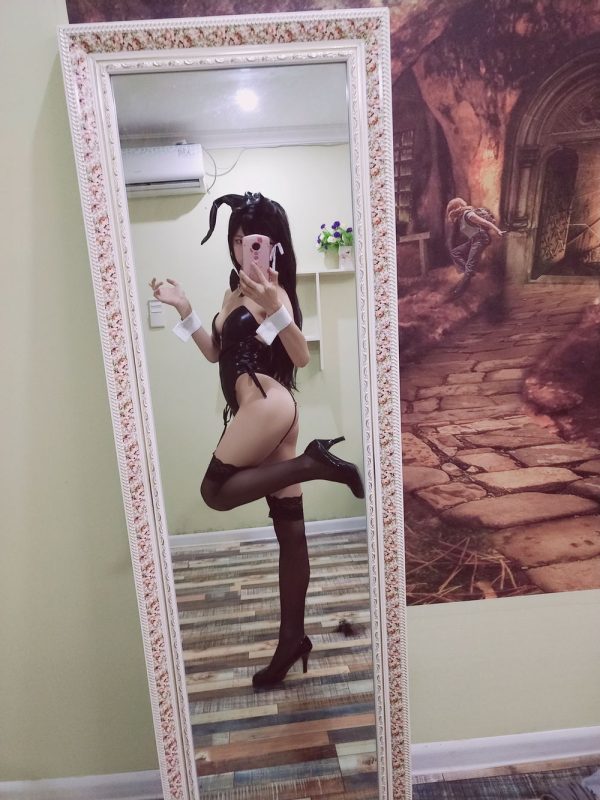 水淼aqua No.002-爱宕 兔女郎 自拍 [30P 1V]-Zos次元社