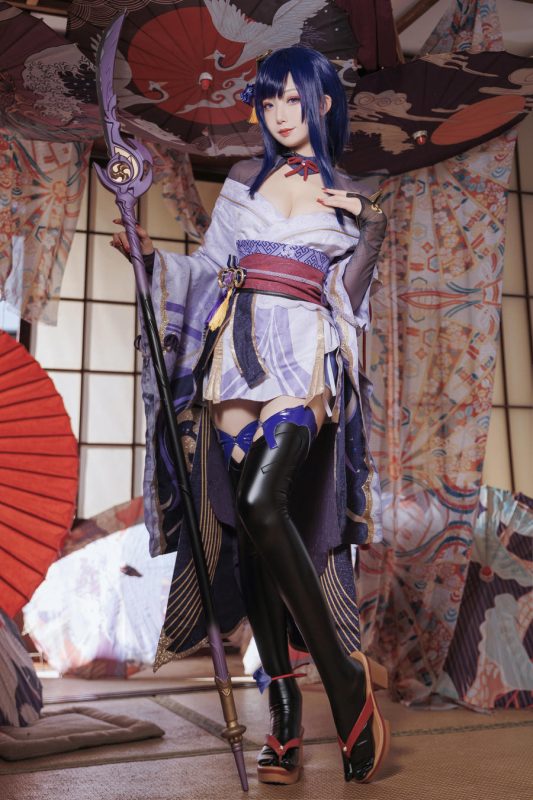 封疆疆v No.035 – 原神 雷电将军 [33P]-Zos次元社