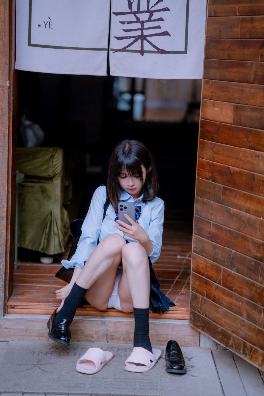 桜井宁宁(宁宁子同学) No.044-jk之居家 [65P]-Zos次元社