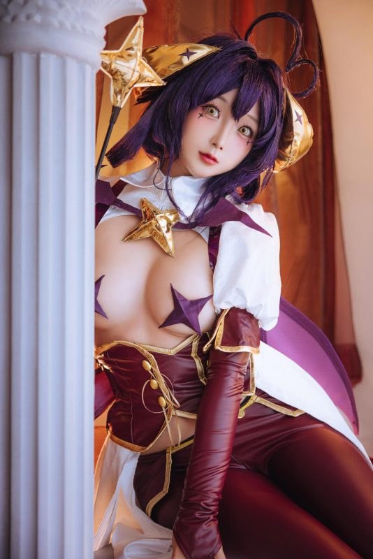 椎名莜(日奈娇) No.158 – 憧憬成为魔法少女 柊舞缇娜 皮衣 [53P]-Zos次元社