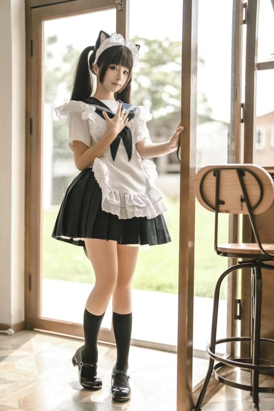 蠢沫沫（momo） No.219 – 猫猫女仆 [23P]-Zos次元社