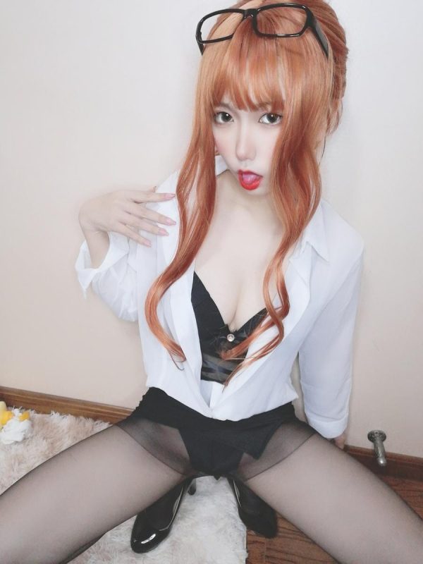 芋圆侑子 No.011-黑丝女教师 [57P 14V]-Zos次元社