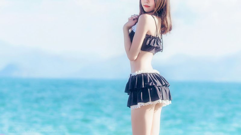 桜桃喵 No.089-一起去海边吧 [10P]-Zos次元社