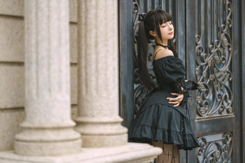 蠢沫沫（momo） No.200-双马尾小恶魔 [16P]-Zos次元社