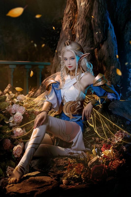 露兒大魔王 No.011 – 王者荣耀 艾琳 [14P]-Zos次元社