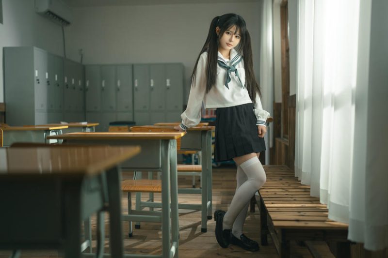 rua阮阮 No.006 – 授课中 [57P]-Zos次元社