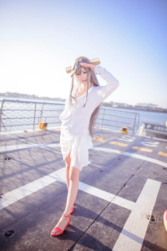 Arty亚缇 No.002-艦これ はるな Haruna – HarunaDF [21P]-Zos次元社