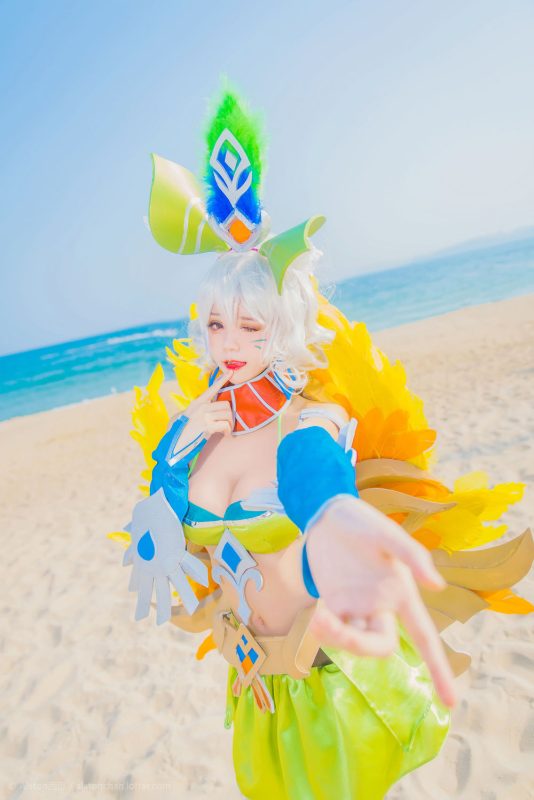 桜桃喵 No.073-王者荣耀合集 – 热情桑巴 [9P]-Zos次元社