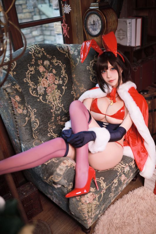 黑白御猫 No.001-魔太郎圣诞兔子 [35P]-Zos次元社