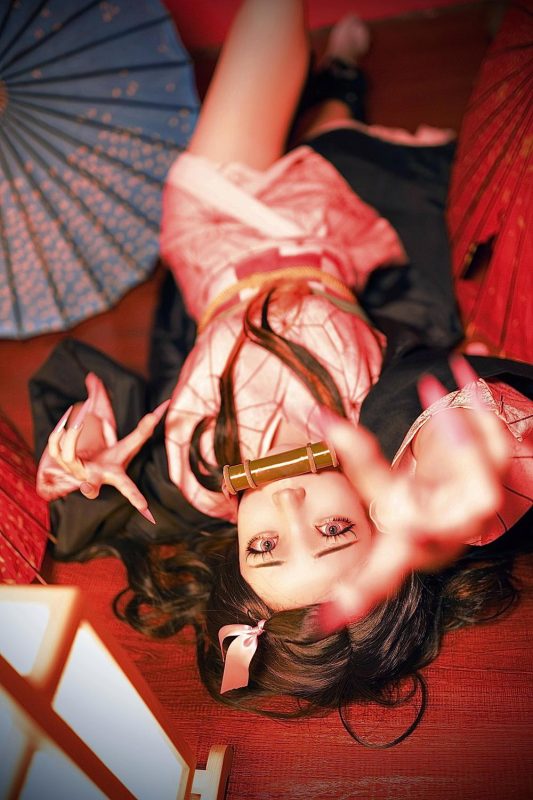 楚楚子w No.034-鬼灭之刃 灶门炭治郎&灶门祢豆子 [20P]-Zos次元社