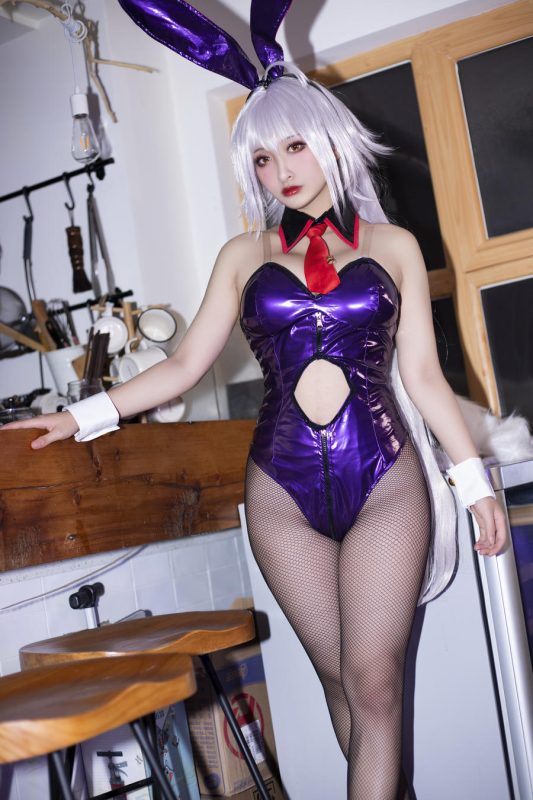 洛璃LoLiSAMA No.087 – FGO 黑贞兔子 [42P 1V]-Zos次元社