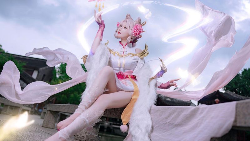 露兒大魔王 No.010 – 王者荣耀 嫦娥拒霜思 [17P]-Zos次元社