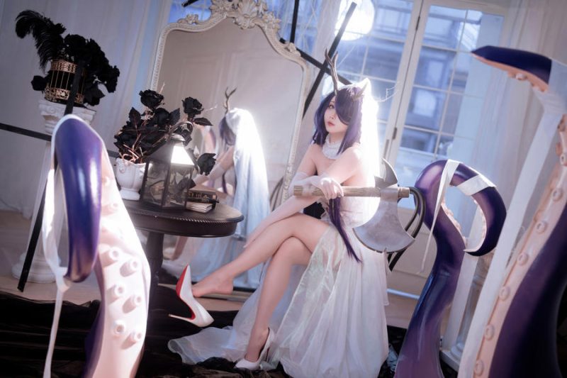 rioko凉凉子 No.129 – 碧蓝航线 金鹿号 [40P]-Zos次元社