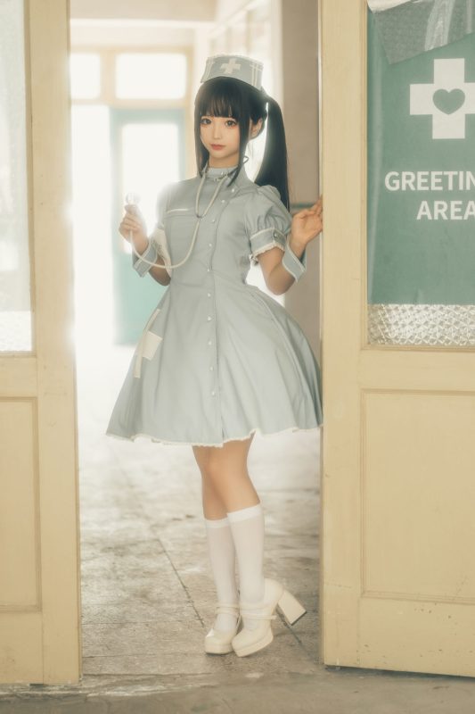 蠢沫沫（momo） No.177-小护士 SSR级 [140P]-Zos次元社