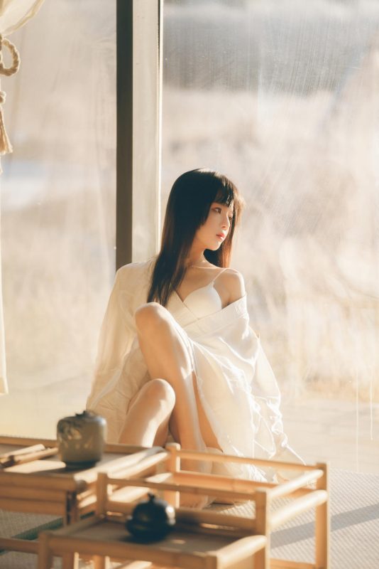 桜桃喵 No.235 – 融雪 [58P]-Zos次元社