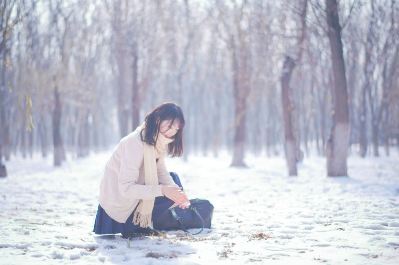 周叽是可爱兔兔 No.028-雪景jk [15P]-Zos次元社