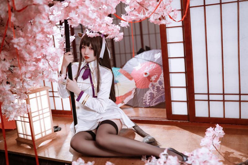 二佐Nisa No.142 – 碧蓝樫野 [28P]-Zos次元社