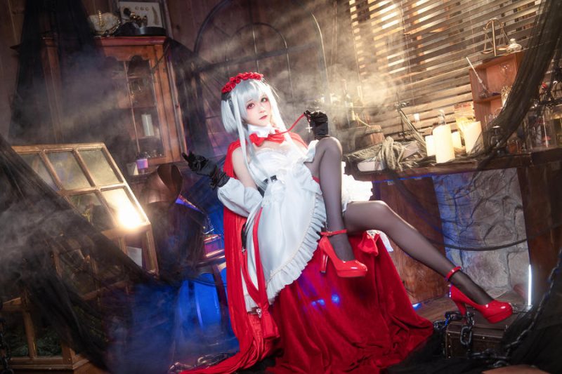 Tomoyo酱 No.031 – 碧蓝航线 埃尔宾小红帽 [30P]-Zos次元社