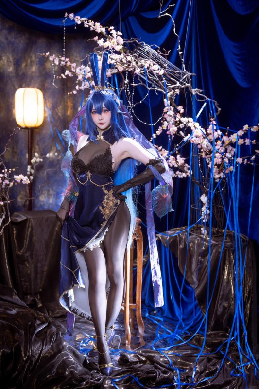 星之迟迟 (Kokuhui) No.280 – 2025年08月计划C 碧蓝航线 新泽西·花园兔女郎 [52P]-Zos次元社