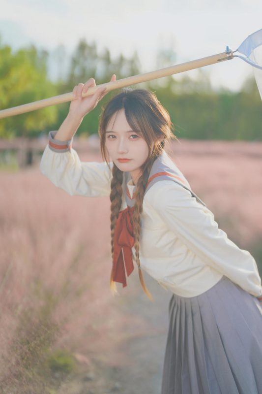 兔子Zzz不吃胡萝卜 No.130 – 粉色的青春 [38P]-Zos次元社