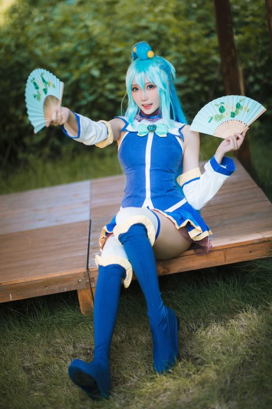 瓜希酱 No.025-阿库娅单人+与惠惠双人 [18P]-Zos次元社