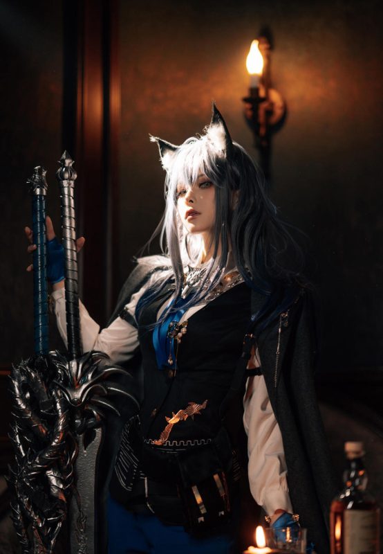 w百合欧皇子w No.016 – 明日方舟 切利尼娜 [18P]-Zos次元社