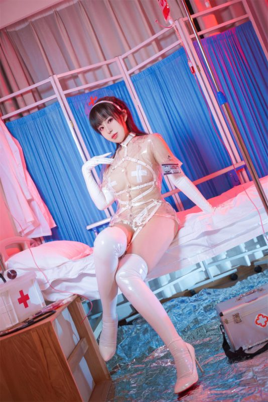 虎森森 No.030 – 透明护士 [60P]-Zos次元社