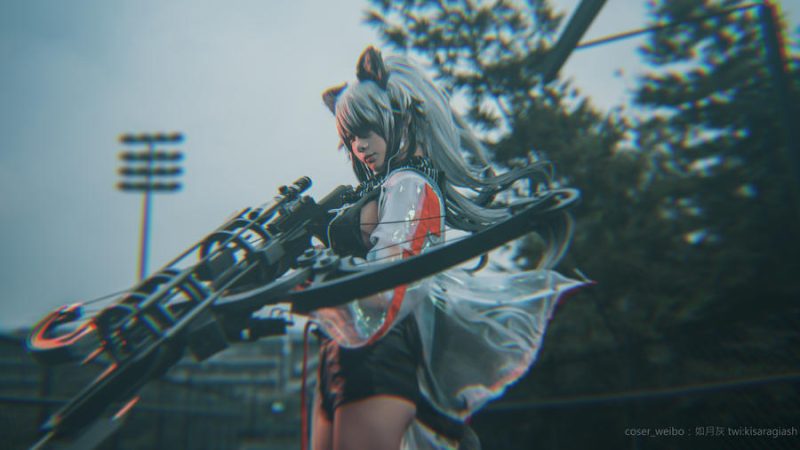 如月灰 No.006-明日方舟 黑 [9P]-Zos次元社