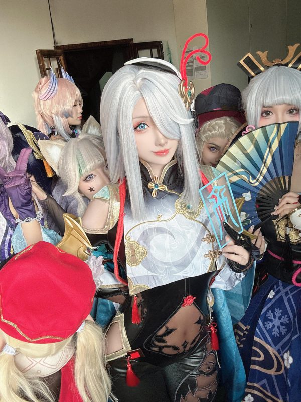 rioko凉凉子 No.120 – 原神 申鹤 [35P 11V]-Zos次元社