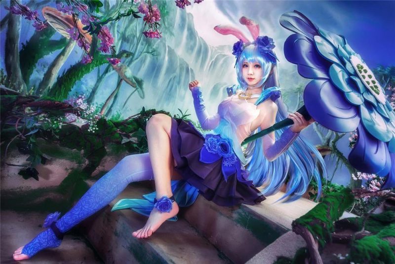 汐兔子 No.005-王者荣耀 公孙离 [11P]-Zos次元社