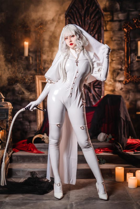 Natsuko_夏夏子 No.058 – 白修女 [60P 1V]-Zos次元社