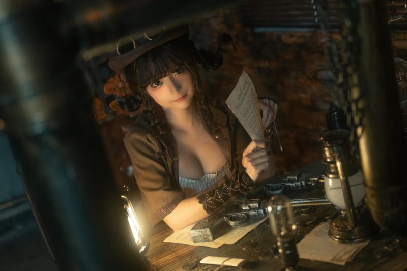 蠢沫沫（momo） No.197-蒸汽少女 [110P]-Zos次元社