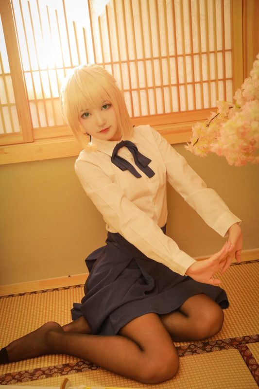 这个泡泡就是逊啦 No.002-saber常服 [9P]-Zos次元社