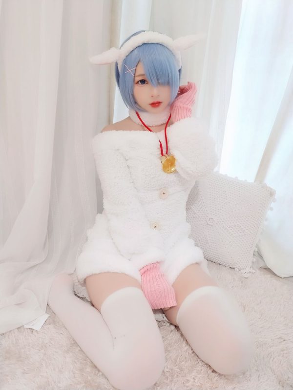 古川 No.064-蕾姆白毛衣 [32P 6V]-Zos次元社